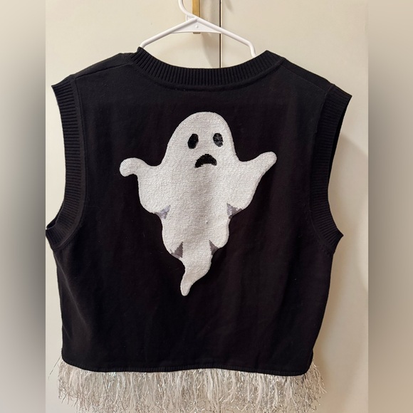 Queen of Sparkles Spooky & Sparkly sweater tank - Picture 5 of 5